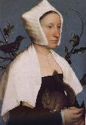 Hans Holbein With squirrels and birds swept Europe and the portrait of woman USA oil painting artist